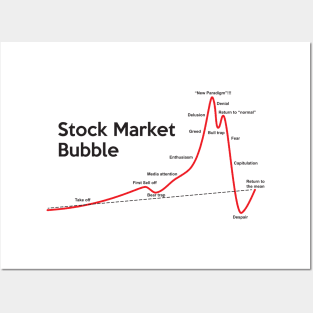 Stock Market Bubble Posters and Art